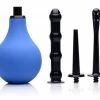 Enema Bulbs And Enema Syringes Extreme Sex Toys, Bondage, & Fucking Machines | ExtremeRestraintsPremium One-way Valve Anal Douche Set -SEX TOY SHOP af198 a 750