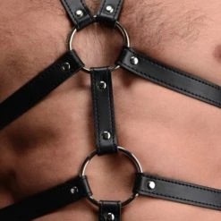 Men's Fetish Clothes Extreme Sex Toys, Bondage, & Fucking Machines | ExtremeRestraintsSTRICT Male Body Harness -SEX TOY SHOP af249 male r c 750