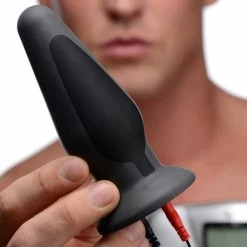 Female E-Stim Extreme Sex Toys, Bondage, & Fucking Machines | ExtremeRestraintsAnal Amplifiier Silicone EStim Plug