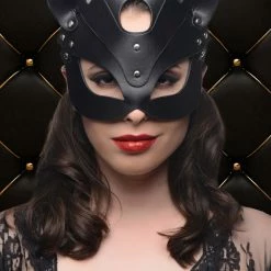 Fetish Masks Extreme Sex Toys, Bondage, & Fucking Machines | ExtremeRestraintsNaughty Kitty Cat Mask -SEX TOY SHOP ag202 femalemodel paddedbackground 001