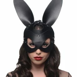Fetish Masks Extreme Sex Toys, Bondage, & Fucking Machines | ExtremeRestraintsBad Bunny Mask -SEX TOY SHOP ag204 female model bw001 1000x1248
