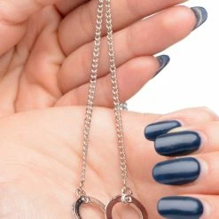 Clothing Accessories Extreme Sex Toys, Bondage, & Fucking Machines | ExtremeRestraintsCuff Her Handcuff Necklace -SEX TOY SHOP ag218 hand 002 656x1300