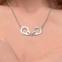 Clothing Accessories Extreme Sex Toys, Bondage, & Fucking Machines | ExtremeRestraintsCuff Her Handcuff Necklace