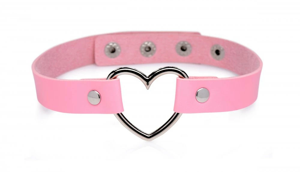 Clothing Accessories Extreme Sex Toys, Bondage, & Fucking Machines | ExtremeRestraintsChrome Heart Pink Choker 7 Clothing Accessories Extreme Sex Toys, Bondage, & Fucking Machines | ExtremeRestraintsChrome Heart Pink Choker - Image 5