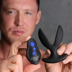 Female E-Stim Extreme Sex Toys, Bondage, & Fucking Machines | ExtremeRestraints64X Electro-Spread Vibrating And Estim Silicone Butt Plug -SEX TOY SHOP ag550 male model 002 1000x984