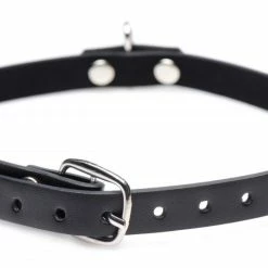 Clothing Accessories Extreme Sex Toys, Bondage, & Fucking Machines | ExtremeRestraintsCollared Vixen Silver Ring Slim Choker -SEX TOY SHOP ag562 005 1000x558