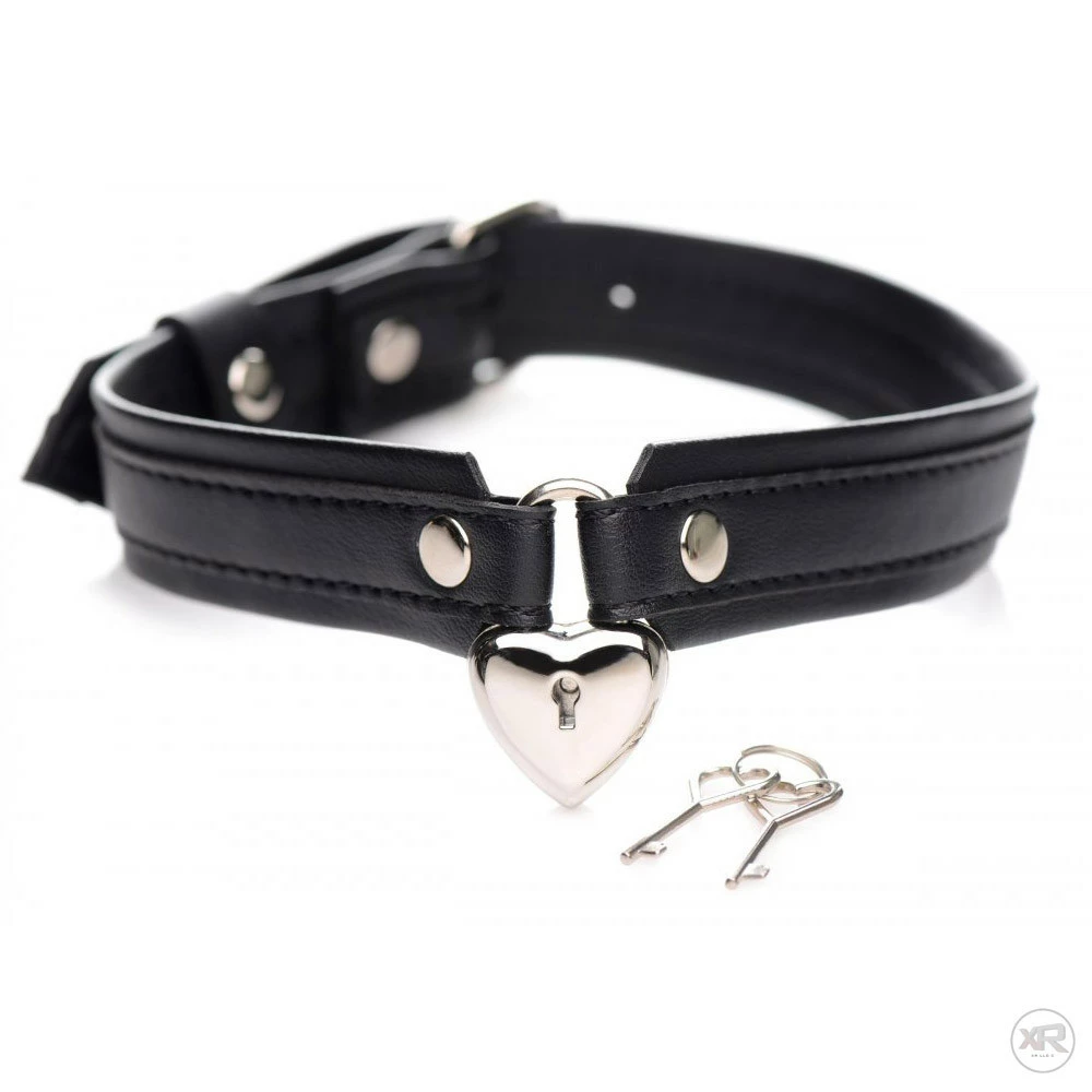 Clothing Accessories Extreme Sex Toys, Bondage, & Fucking Machines | ExtremeRestraintsLocking Heart Collar 6 Clothing Accessories Extreme Sex Toys, Bondage, & Fucking Machines | ExtremeRestraintsLocking Heart Collar - Image 4