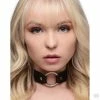 Clothing Accessories Extreme Sex Toys, Bondage, & Fucking Machines | ExtremeRestraintsO-Ring Collar -SEX TOY SHOP ag758 female model 001 1000x1000