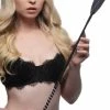 Crops Extreme Sex Toys, Bondage, & Fucking Machines | ExtremeRestraintsShort Leather Riding Crop With Rhinestone Handle