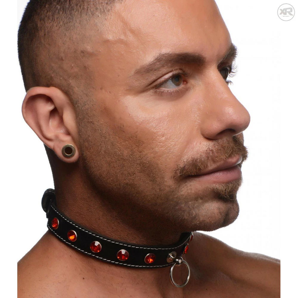 Clothing Accessories Extreme Sex Toys, Bondage, & Fucking Machines | ExtremeRestraintsRhinestone Choker With O-Ring 4 Clothing Accessories Extreme Sex Toys, Bondage, & Fucking Machines | ExtremeRestraintsRhinestone Choker With O-Ring - Image 2