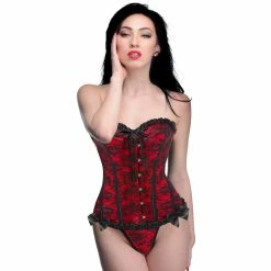 Corsets Extreme Sex Toys, Bondage, & Fucking Machines | ExtremeRestraintsScarlet Seduction Lace-up Corset And Thong