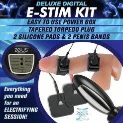 Electrical Units Extreme Sex Toys, Bondage, & Fucking Machines | ExtremeRestraintsZeus Deluxe E-Stim Kit -SEX TOY SHOP ah080 1000x1000