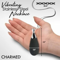 Clothing Accessories Extreme Sex Toys, Bondage, & Fucking Machines | ExtremeRestraints10X Vibrating Silicone Teardrop Necklace -SEX TOY SHOP ah103 2 02 2 1000x1000