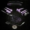 Electrical Units Extreme Sex Toys, Bondage, & Fucking Machines | ExtremeRestraintsUltra Neo Violet Wand 10 Piece Set -SEX TOY SHOP ah197 1000x1000