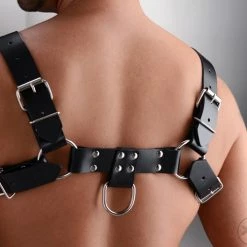 Men's Fetish Clothes Extreme Sex Toys, Bondage, & Fucking Machines | ExtremeRestraints -SEX TOY SHOP xr ad681 model back close
